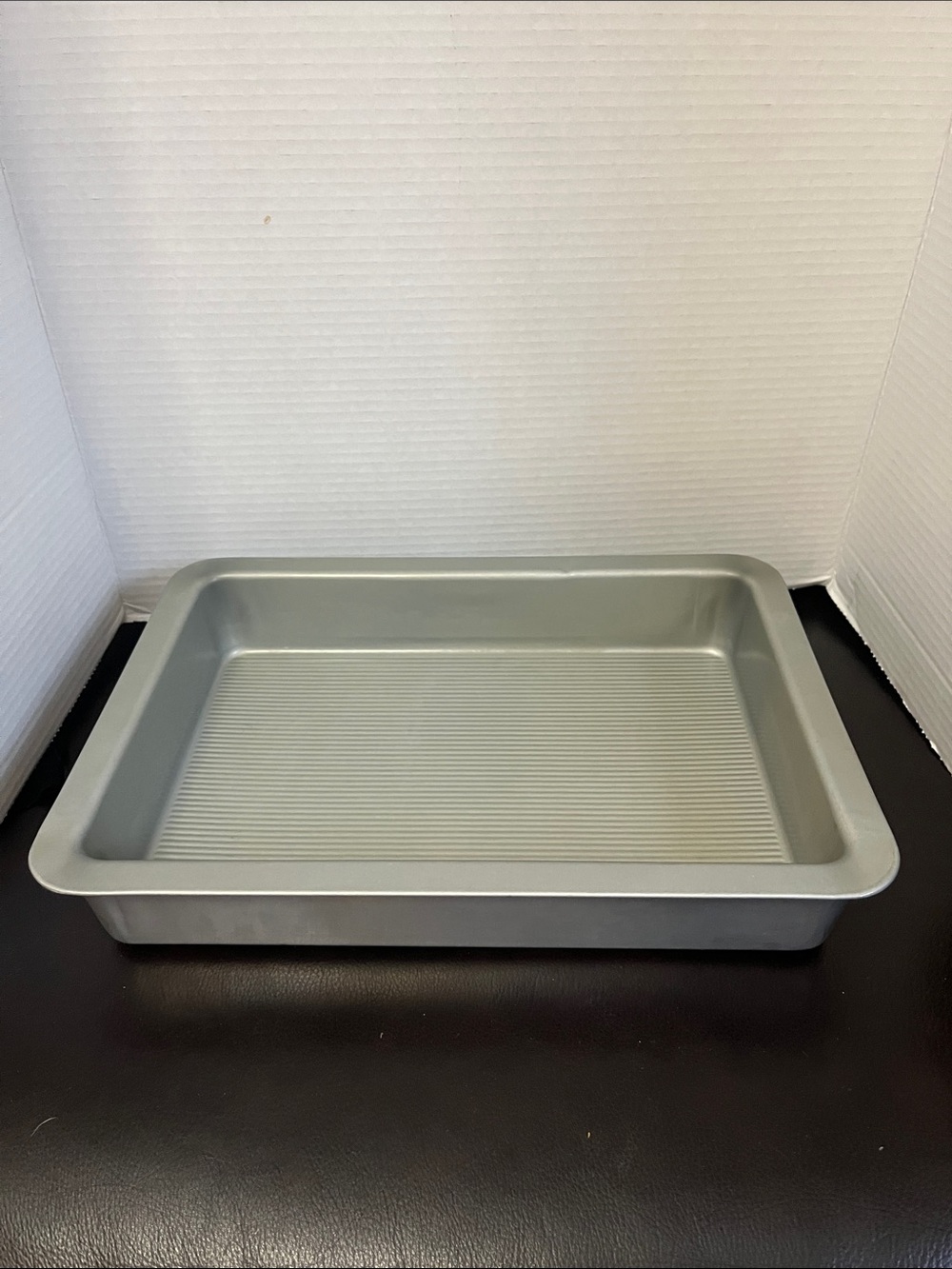 Vintage Rema Insulated Rectangular Baking Pan - Silver Gray